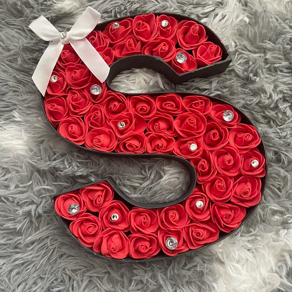 Handmade Fillable Letters “S”❤️
